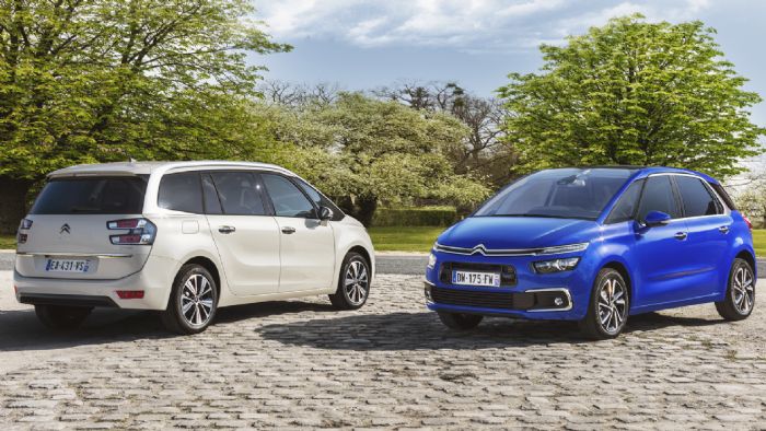 Ανανεωμένα εμφανίζονται τα Citroen C4 Picasso και Grand C4 Picasso με διαφορές στην εξωτερική σχεδίαση και όχι μόνο.